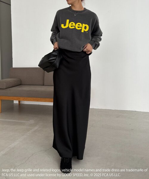 CAPRICIEUX LE'MAGE（カプリシューレマージュ）の「〈GOOD ROCK SPEED〉Jeep®スウェット（スウェット・レディース・ブラウン/ブラック・FREE）」の21枚目の写真