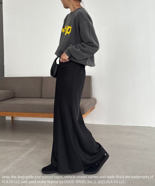 CAPRICIEUX LE'MAGE（カプリシューレマージュ）の「〈GOOD ROCK SPEED〉Jeep®スウェット（スウェット・レディース・ブラウン/ブラック・FREE）」の22枚目の写真