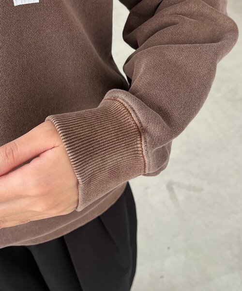 CAPRICIEUX LE'MAGE（カプリシューレマージュ）の「〈GOOD ROCK SPEED〉Jeep®スウェット（スウェット・レディース・ブラウン/ブラック・FREE）」の4枚目の写真