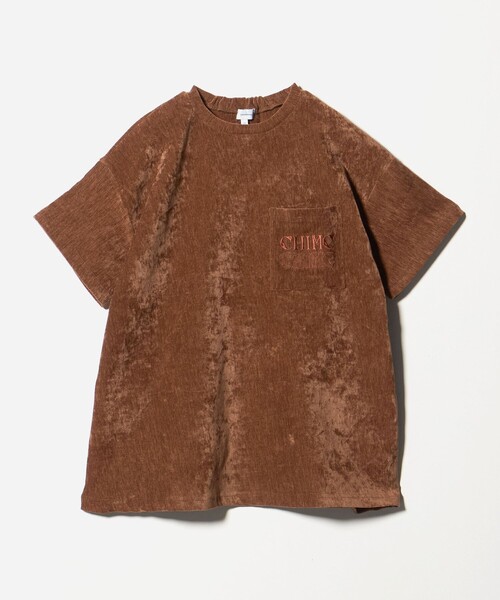 green label relaxing（グリーンレーベルリラクシング）の「ビッグポケット ボックス ワンピース / キッズ  120cm-160cm（ワンピース・キッズ・ロイヤルブルー/ブラウン系・150cm/140cm/160cm/130cm/120cm）」の12枚目の写真