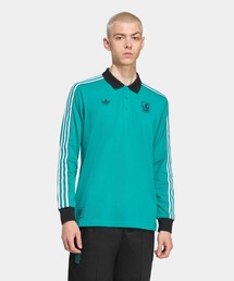 FCバイエルン テラスアイコン 長袖ポロシャツ / アディダス adidas