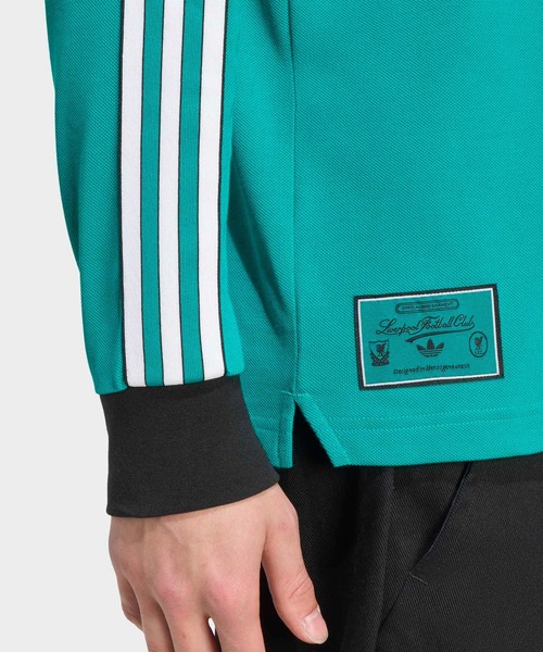 リバプールFC テラスアイコン 長袖ポロシャツ / アディダス adidas
