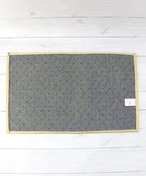 one'sterrace（ワンズテラス）の「FIKA 玄関マット（ラグ/マット・レディース・グレー系4/イエロー系8・99）」の4枚目の写真