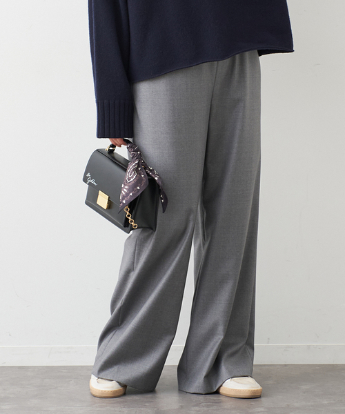 未使用級✨ドゥーズィエムクラス　22SS　WOOL SARUEL パンツ　36 5605000042705903_01_2861w.jpeg