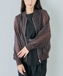 INCEDE（インシード）の「【新色追加】シアードットブルゾン（ブルゾン）」