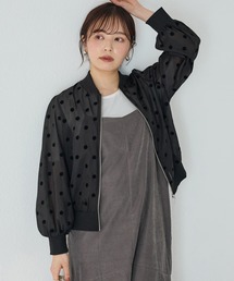 INCEDE（インシード）の「【新色追加】シアードットブルゾン（ブルゾン）」