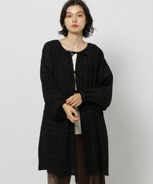 セール】モールギャザーチュニックワンピース（ワンピース