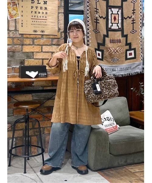 東欧vintage スモッキングギャザー　チュニックワンピース Vin｜ハンドスモッキングギャザーワンピース | Rakuten Fashion