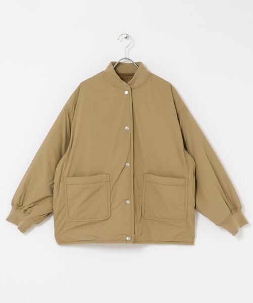 FORK&SPOON（フォークアンドスプーン）の「FORK&SPOON　SORONAリバーシブルブルゾン（ブルゾン・レディース・ベージュ/カーキ/ブラック・1）」の15枚目の写真