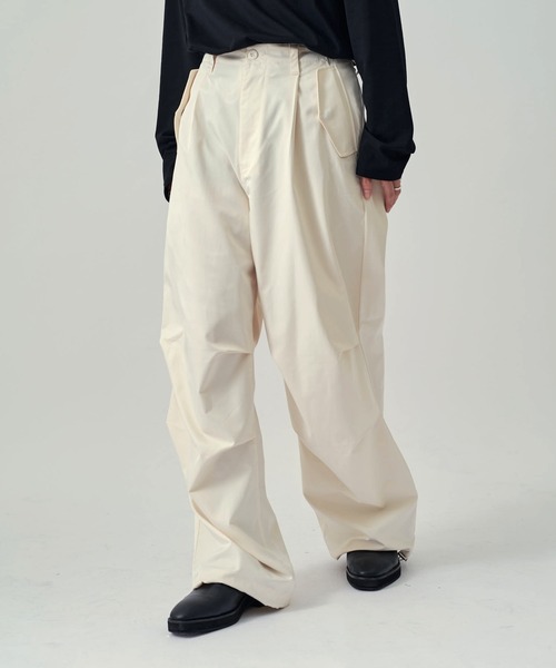 Lui's（ルイス）の「コンバーチブルパラシュートパンツ（その他パンツ・メンズ・チャコールグレー/ブラック/ホワイト/ライトグレー・S/M）」の20枚目の写真