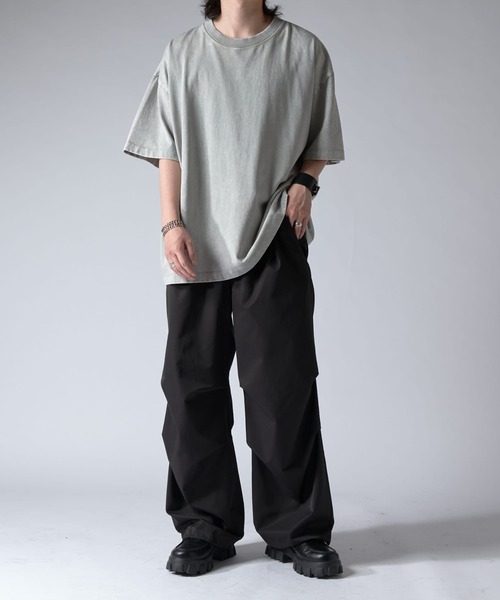 Lui's（ルイス）の「コンバーチブルパラシュートパンツ（その他パンツ・メンズ・チャコールグレー/ブラック/ホワイト/ライトグレー・S/M）」の15枚目の写真