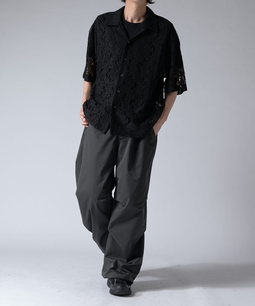 Lui's（ルイス）の「コンバーチブルパラシュートパンツ（その他パンツ・メンズ・チャコールグレー/ブラック/ホワイト/ライトグレー・S/M）」の17枚目の写真