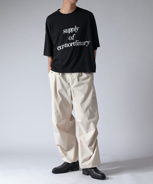 Lui's（ルイス）の「コンバーチブルパラシュートパンツ（その他パンツ・メンズ・チャコールグレー/ブラック/ホワイト/ライトグレー・S/M）」の11枚目の写真