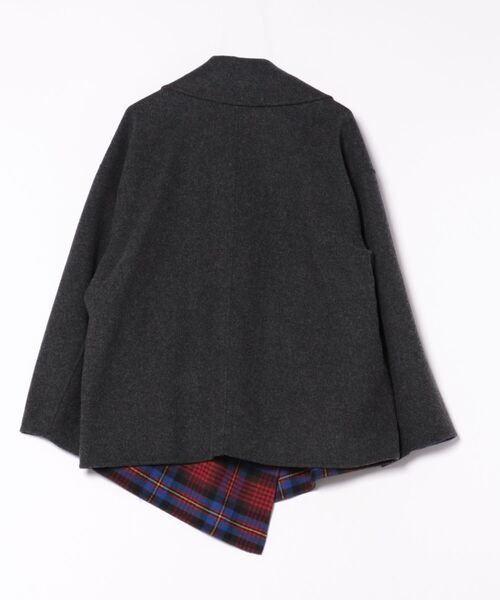 ﾀｰﾀﾝﾁｪｯｸﾘﾊﾞｰｱｼﾝﾒﾄﾘｰｼﾞｬｹｯﾄｺｰﾄ（その他アウター）｜Vivienne Westwood