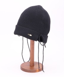 CA4LA カシラ　ニット帽　ブラック MIXED SS KNIT(ONESIZE BLACK): ニットキャップ｜帽子通販