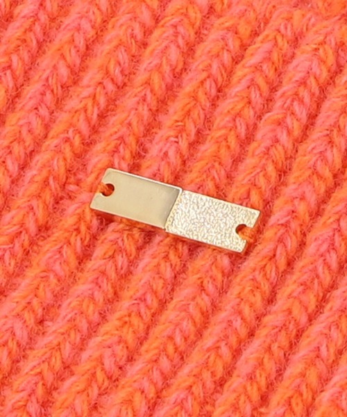 CA4LA(カシラ)の「RIBBON RIBBON(ニットキャップ/ビーニー・レディース・ブラック/グレー/オレンジ・ONESIZE)」の6枚目の写真