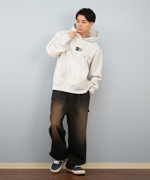 新品未使用 プルオーバー・パーカー ・トレーナー・スウェット・L フーディ LACOSTE ラコステ ブランドネームロゴステッチダブルフェイス