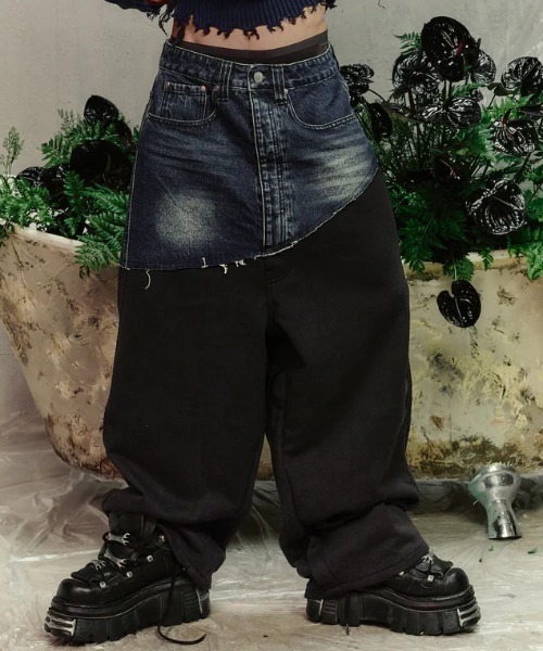 Aesir Studios/アースィアスタジオ/SANCTUM CUT OFF PANTS