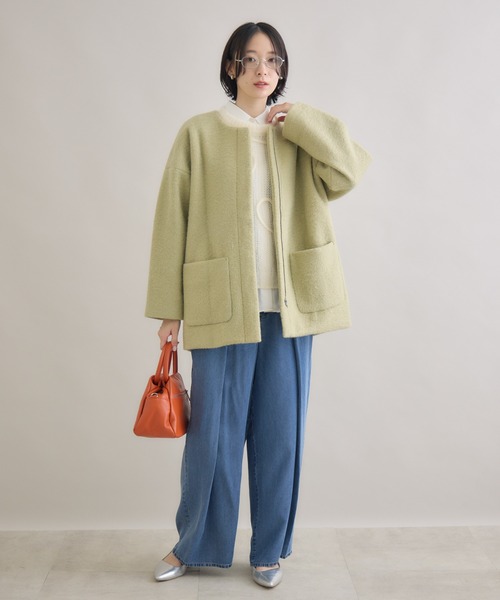 Paradise Picnic(パラダイスピクニック)の「ROSIEE タックテンセルパンツ(その他パンツ・レディース・ブラック/ブルー・FREE)」の3枚目の写真