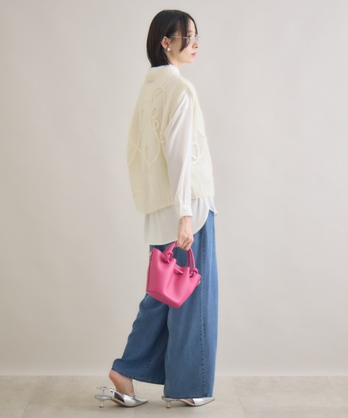 Paradise Picnic(パラダイスピクニック)の「ROSIEE タックテンセルパンツ(その他パンツ・レディース・ブラック/ブルー・FREE)」の6枚目の写真