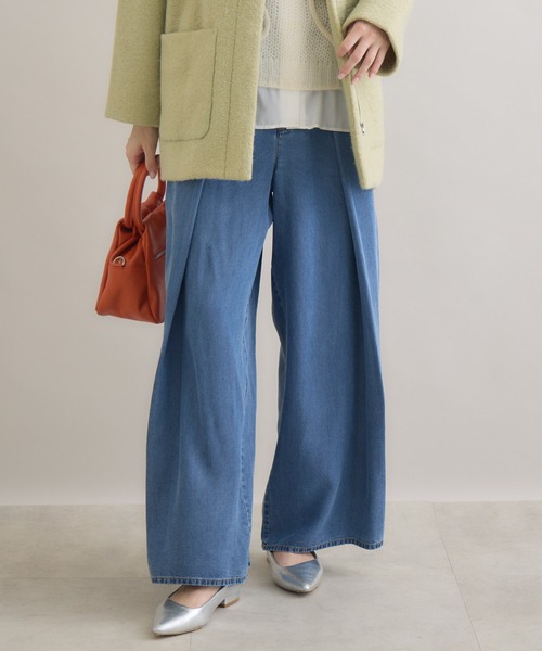 Paradise Picnic(パラダイスピクニック)の「ROSIEE タックテンセルパンツ(その他パンツ・レディース・ブラック/ブルー・FREE)」の10枚目の写真