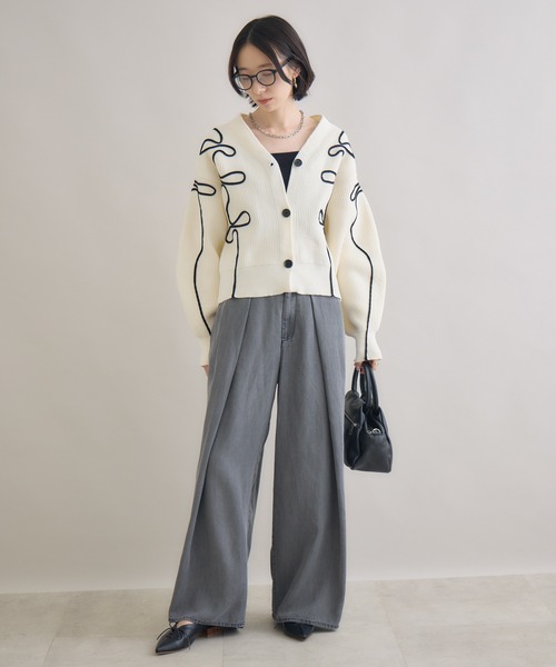 Paradise Picnic(パラダイスピクニック)の「ROSIEE タックテンセルパンツ(その他パンツ・レディース・ブラック/ブルー・FREE)」の14枚目の写真