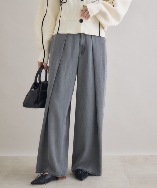 Paradise Picnic(パラダイスピクニック)の「ROSIEE タックテンセルパンツ(その他パンツ・レディース・ブラック/ブルー・FREE)」の15枚目の写真