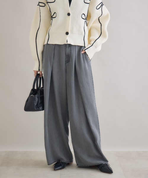 Paradise Picnic(パラダイスピクニック)の「ROSIEE タックテンセルパンツ(その他パンツ・レディース・ブラック/ブルー・FREE)」の16枚目の写真