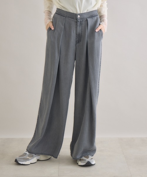 Paradise Picnic(パラダイスピクニック)の「ROSIEE タックテンセルパンツ(その他パンツ・レディース・ブラック/ブルー・FREE)」の19枚目の写真