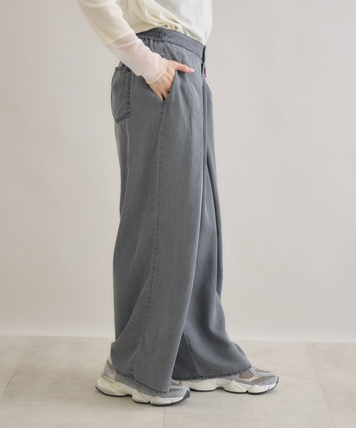 Paradise Picnic(パラダイスピクニック)の「ROSIEE タックテンセルパンツ(その他パンツ・レディース・ブラック/ブルー・FREE)」の22枚目の写真