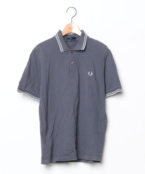 FRED PERRY(フレッドペリー)の「半袖ポロシャツ(ポロシャツ・メンズ・ブルー・38)」の1枚目の写真