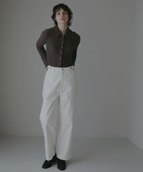 LACE SHIRTS TOPS（Tシャツ/カットソー）｜MANOF（マノフ）の