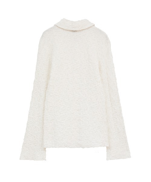 MANOF(マノフ)の「LACE SHIRTS TOPS(Tシャツ/カットソー・レディース・ホワイト/ブラウン/ブラック・F)」の8枚目の写真