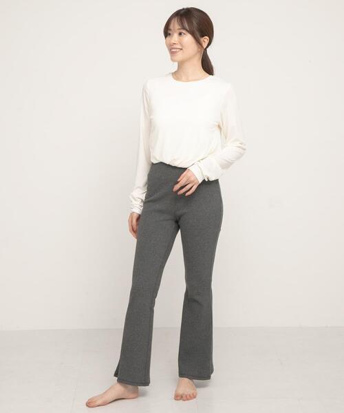 URBAN RESEARCH Sonny Label（アーバンリサーチサニーレーベル）の「SLAB　Tuckdesign PullOver（Tシャツ/カットソー・レディース・ライトブルー/ブラック/オフホワイト・FREE）」の9枚目の写真