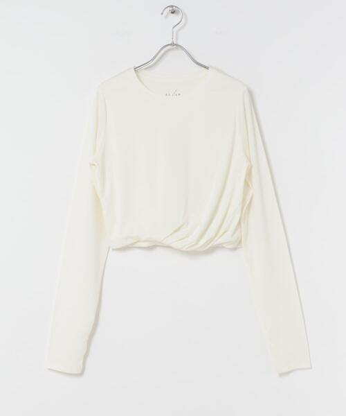 URBAN RESEARCH Sonny Label（アーバンリサーチサニーレーベル）の「SLAB　Tuckdesign PullOver（Tシャツ/カットソー・レディース・ライトブルー/ブラック/オフホワイト・FREE）」の11枚目の写真