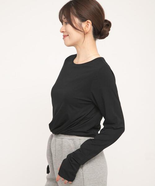 URBAN RESEARCH Sonny Label（アーバンリサーチサニーレーベル）の「SLAB　Tuckdesign PullOver（Tシャツ/カットソー・レディース・ライトブルー/ブラック/オフホワイト・FREE）」の15枚目の写真