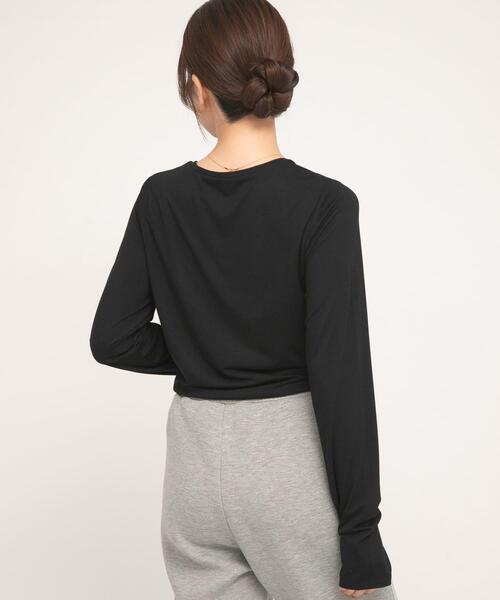 URBAN RESEARCH Sonny Label（アーバンリサーチサニーレーベル）の「SLAB　Tuckdesign PullOver（Tシャツ/カットソー・レディース・ライトブルー/ブラック/オフホワイト・FREE）」の16枚目の写真