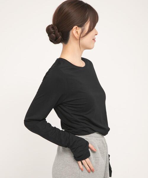 URBAN RESEARCH Sonny Label（アーバンリサーチサニーレーベル）の「SLAB　Tuckdesign PullOver（Tシャツ/カットソー・レディース・ライトブルー/ブラック/オフホワイト・FREE）」の17枚目の写真