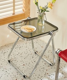 Made in I(���C�h�C���A�C)��Folding modern acrylic side table(�Ƌ�)