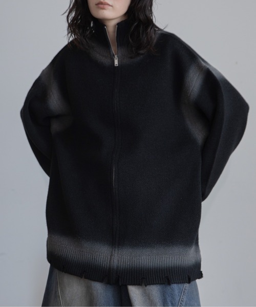 スプレーZIPニットコート（ニット/セーター）｜VACANCY（ヴァカンシー