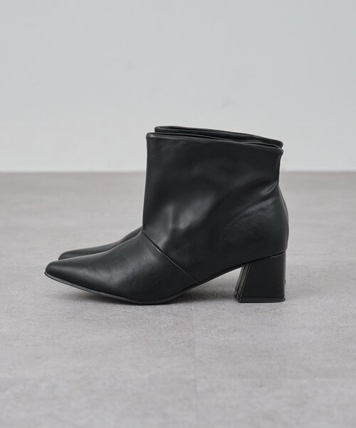 SHENERY(シーナリー)の「ポインテッドショートブーツ(ブーツ・レディース・ブラック・36/37/38)」の7枚目の写真