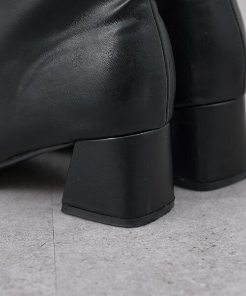 SHENERY(シーナリー)の「ポインテッドショートブーツ(ブーツ・レディース・ブラック・36/37/38)」の9枚目の写真