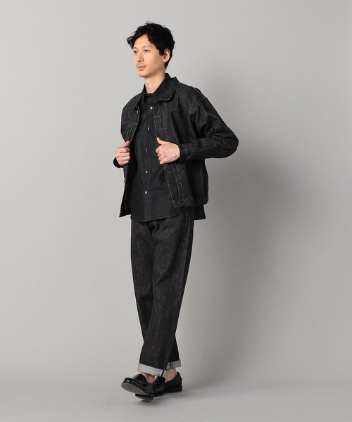 COMME CA MEN(コムサメン)の「デニムライク レギュラーカラーシャツ(シャツ/ブラウス・メンズ・ネイビー/ブラック・M/S/L)」の21枚目の写真