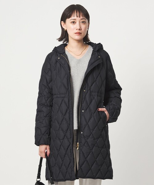 キルティング ライト ダウン コート 撥水（ダウンジャケット
