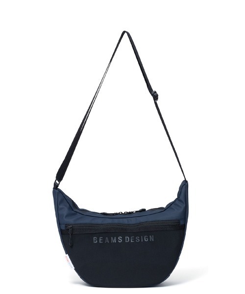 BEAMS DESIGN(ビームス デザイン)の「BEAMSDESIGN(ビームスデザイン)エラスティックメッシュ ショルダーバッグ(ショルダーバッグ・メンズ・サンドベージュ/ネイビー/ブラック・FREE)」の3枚目の写真