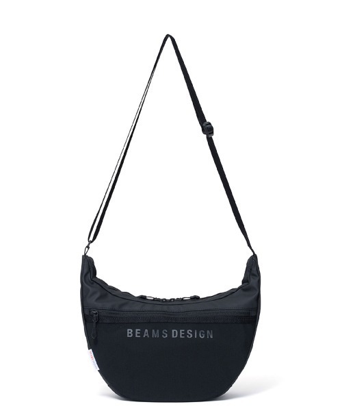 BEAMS DESIGN(ビームス デザイン)の「BEAMSDESIGN(ビームスデザイン)エラスティックメッシュ ショルダーバッグ(ショルダーバッグ・メンズ・サンドベージュ/ネイビー/ブラック・FREE)」の1枚目の写真