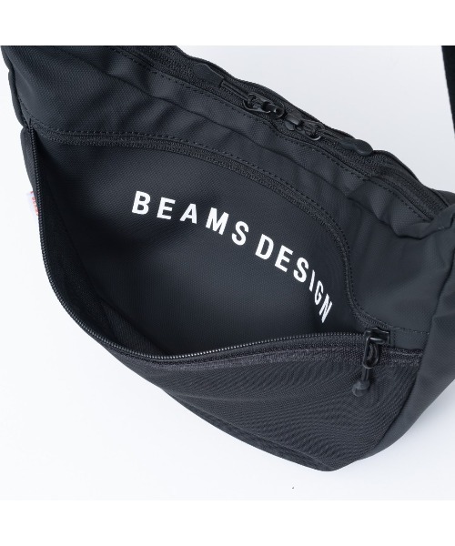 BEAMS DESIGN(ビームス デザイン)の「BEAMSDESIGN(ビームスデザイン)エラスティックメッシュ ショルダーバッグ(ショルダーバッグ・メンズ・サンドベージュ/ネイビー/ブラック・FREE)」の7枚目の写真