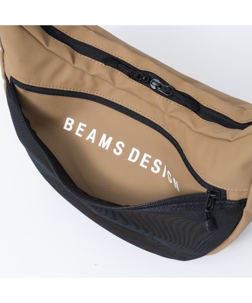 BEAMS DESIGN(ビームス デザイン)の「BEAMSDESIGN(ビームスデザイン)エラスティックメッシュ ショルダーバッグ(ショルダーバッグ・メンズ・サンドベージュ/ネイビー/ブラック・FREE)」の12枚目の写真