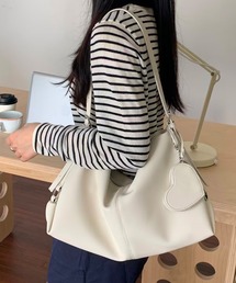 Anchor Smith（アンカー スミス）の「【NuNuNa】ミニポーチ付き  ミディアム 三日月ショルダーバッグ（ショルダーバッグ）」