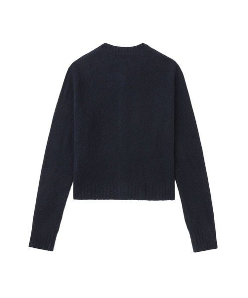 A BATHING APE（アベイシングエイプ）の「HEART BADGE CARDIGAN（カーディガン/ボレロ・レディース・ネイビー/グリーン/ピンク/レッド/グレー・X-SMALL/SMALL）」の8枚目の写真